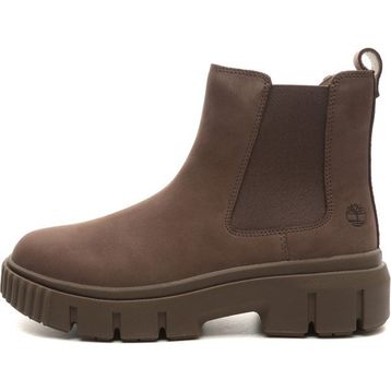 Timberland Greyfield Mid Chelsea TB0A2FK2EM51 Medium Brown Kahverengi Nubuk Kadın Bot
