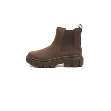 Timberland Greyfield Mid Chelsea TB0A2FK2EM51 Medium Brown Kahverengi Nubuk Kadın Bot