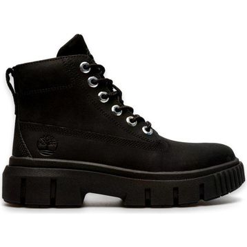 Timberland Greyfield Mid Lace Up TB0A5RNG001 Black Siyah Deri Kadın Bot