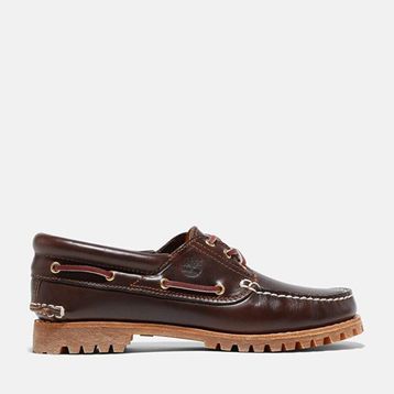 Timberland Heritage Noreen 3 Eye Handsewn TB0513042141 Kahverengi Kadın Tekne Ayakkabısı