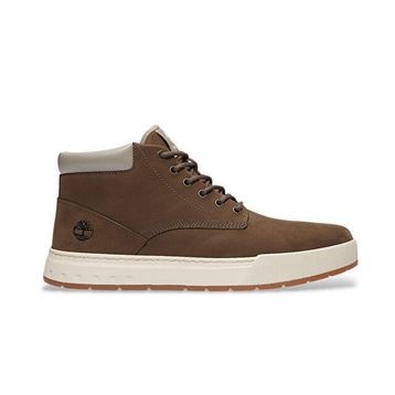 Timberland Maple Grove Mid TB0A69FNW071 Dark Brown Koyu Kahverengi Deri Erkek Bot