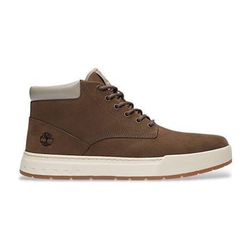 Timberland Maple Grove Mid TB0A69FNW071 Dark Brown Koyu Kahverengi Deri Erkek Bot