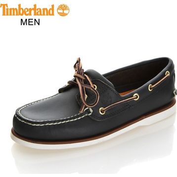 Timberland Men's 2 Eye Boat Shoe TB0740364841 Erkek Mavi Tekne Ayakkabısı