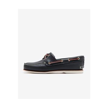 Timberland Men's 2 Eye Boat Shoe TB0740364841 Erkek Mavi Tekne Ayakkabısı