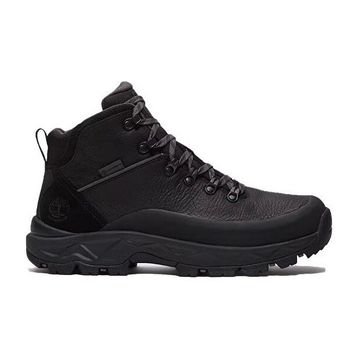 Timberland Mt. Maddsen 2.0 Mid Waterproof TB0A2QA9W021 Black Full Grain Siyah Deri Erkek Trekking Bot