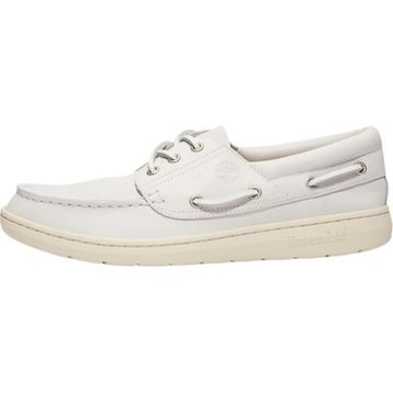Timberland Portofino Pier TB0A6CXMEM21 White Beyaz Hakiki Deri Erkek Tekne Ayakkabısı