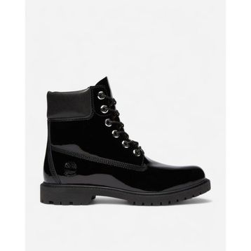 Timberland Premium 6 Inch Lace Up Waterproof TB0A43F8EL61 Black Siyah Deri Kadın Bot