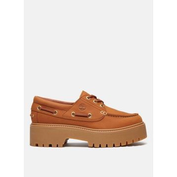 Timberland Stone Street Boat Shoe TB0A2GVFEM71 Kahverengi Deri Kadın Günlük Ayakkabı