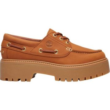 Timberland Stone Street Boat Shoe TB0A2GVFEM71 Kahverengi Deri Kadın Günlük Ayakkabı