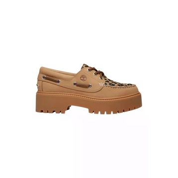 Timberland Stone Street Boat Shoe TB0A2GVFEM71 Kahverengi Deri Kadın Tekne Ayakkabısı