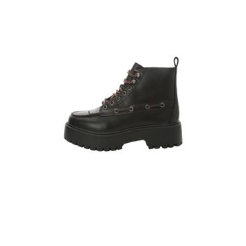 Timberland Stone Street Mid Lace Up TB0A27YZW021 Black Siyah Deri Kadın Bot