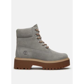 Timberland Stone Street TB0A5THXEJR1 Medium Grey Gri Süet Kadın Bot