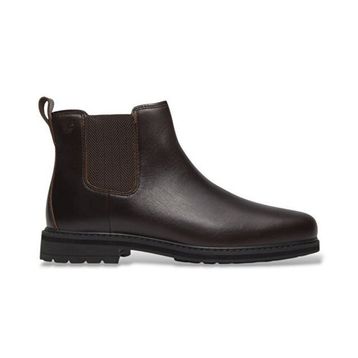 Timberland Stormbucks Mid Chelsea TB0A42PGW011 Dark Brown Koyu Kahverengi Deri Erkek Bot
