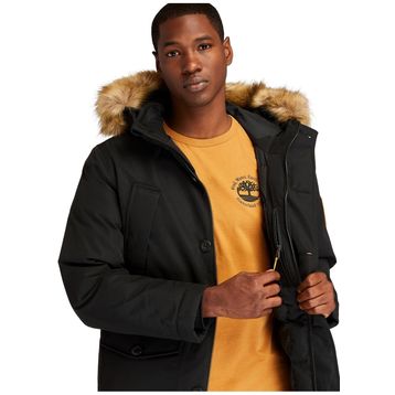 Timberland TB0A22W20011 Scar Ridge Waterproof Siyah Erkek Kapüşonlu Parka