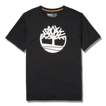 Timberland TB0A2C2R0011 River Tree Logo Siyah Erkek T-shirt