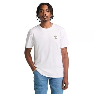 Timberland TB0A2FKZ1001 KENNEBEC RIVER Back Camo Tree Logo Short Erkek Tişört