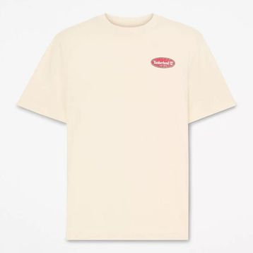 Timberland TB0A5MQ42601 Gas Station Back Graphic Tee Erkek Tişört