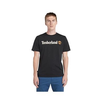 Timberland TB0A5UPQ0011 Siyah Kennebec River Linear Logo Erkek Günlük Tişört