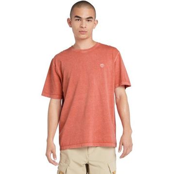 Timberland TB0A5YAYEI41 Kahverengi Garment Dye Short Sleeve Tee Erkek T-Shirt