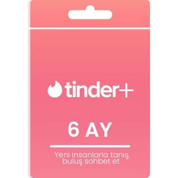 Tinder Plus 6 Aylık Abonelik