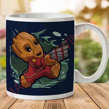 Tiny Groot Guardians of the Galaxy Iı Baskılı Kupa