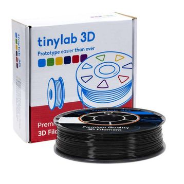 Tinylab 3D 1.75 mm Black PLA Filament