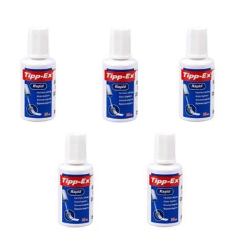 Tipp-Ex Rapid 20 ml 5'li Paket Sıvı Silici