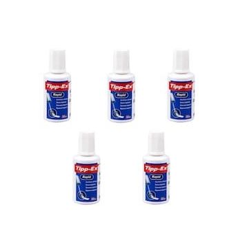 Tipp-Ex Rapid 20 ml 5'li Paket Sıvı Silici