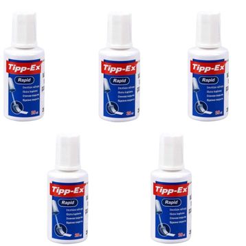 Tipp-Ex Rapid 20 ml 5'li Paket Sıvı Silici