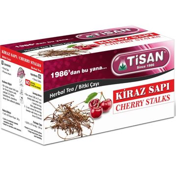 Tisan Kiraz Sapı 20 Adet Bitki Çayı