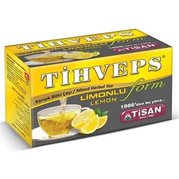 Tisan Tihveps Limonlu Form Çayı 20'li Poşet