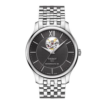Tissot T0639071105800 Tradition Powermatic 80 Open Heart Erkek Kol Saati