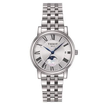 Tissot T122.223.11.033.00 Carson Premium Moonphase Kadın Kol Saati