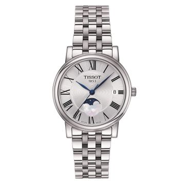 Tissot T122.223.11.033.00 Carson Premium Moonphase Kadın Kol Saati
