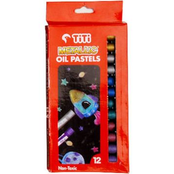 Titi Metallıc 12'li Pastel Boya