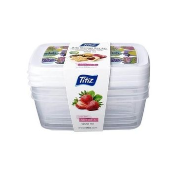 Titiz AP-9257 Aria 850 ml 3'lü Saklama Kabı