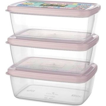 Titiz AP-9257 Aria 850 ml 3'lü Saklama Kabı
