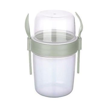 Titiz AP-9453 1100 ml Take'N Go Kaşıklı Müsli Kabı