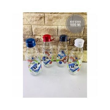 Titiz Moo Bottle Süt Su Şişesi 1 lt ve Şişe Temizleme Fırçası