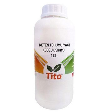 Tito 1 lt Keten Tohumu Yağı