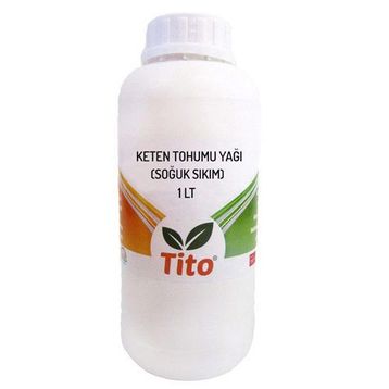 Tito 1 lt Keten Tohumu Yağı
