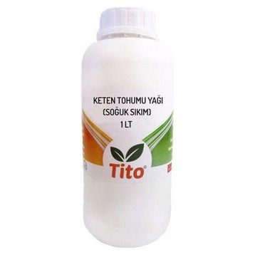 Tito 1 lt Keten Tohumu Yağı