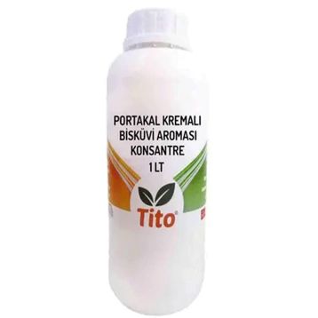 Tito 1 lt Portakal Kremalı Bisküvi Aroması