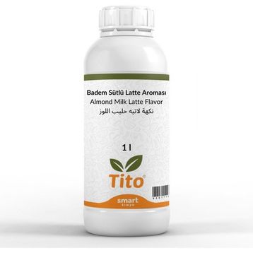 Tito 1 lt Premium Badem Sütlü Latte Aroması