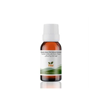 Tito 10 ml Damla Sakızlı Türk Kahvesi Aroması
