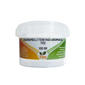 Tito 100 gr Toz Karamelli Tereyağı Aroması