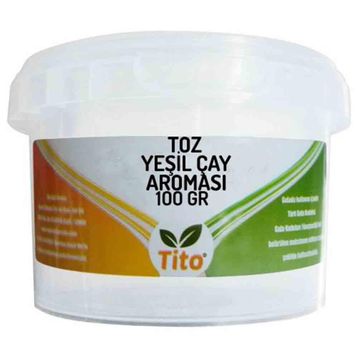 Tito 100 gr Toz Yeşil Çay Aroması