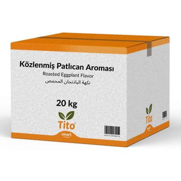 Tito 20 kg Toz Közlenmiş Patlıcan Aroması