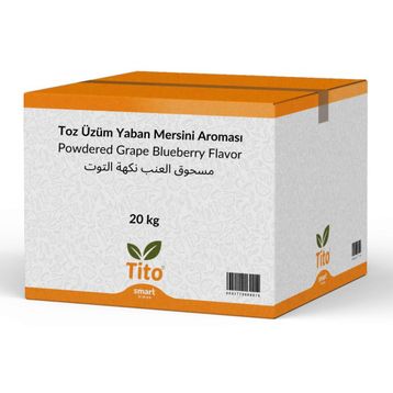 Tito 20 kg Toz Üzüm Yaban Mersini Aroması