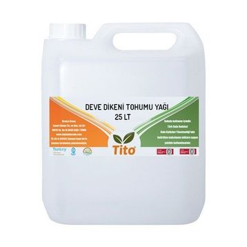 Tito 25 kg Deve Dikeni Tohumu Yağı